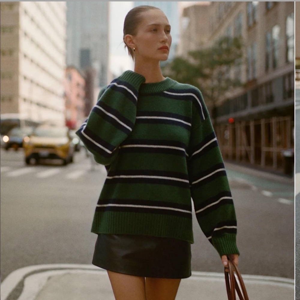Reformation Cove Oversized Crew Sweater